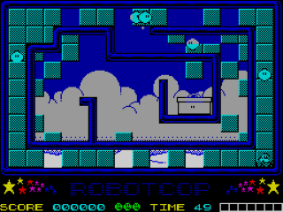 Sergeant Seymour Robot Cop screenshot 2 for ZX Spectrum
